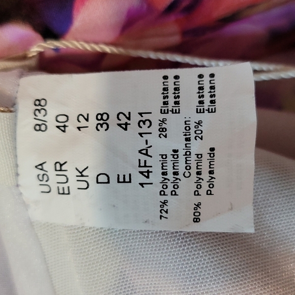 GOTTEX Multi Floral Swim Suit - Picture 9 of 11